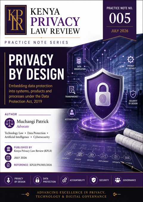 Practice Note: Privacy by Design